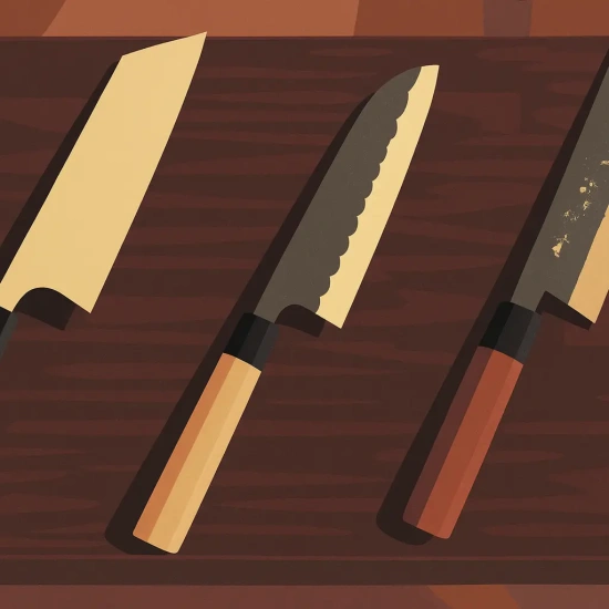 Tallinn Cutlery Noakool: Santoku, Gyuto või Nakiri – millist valida?