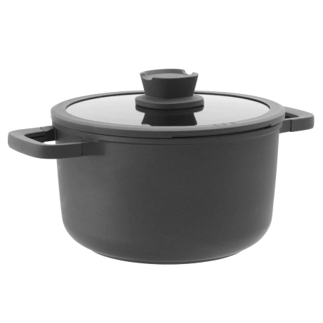 BergHOFF Leo Stone+ kaanega 5,6l kõrge pott 24cm x 14cm