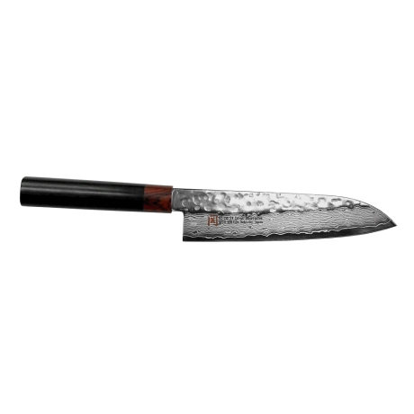 ISEYA 33-kihiline damaskuse terasest santoku nuga, 180 mm