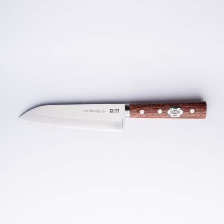 Kanetsune Hon-Warikomi 2000 Santoku nuga, 165 mm, HRC 61