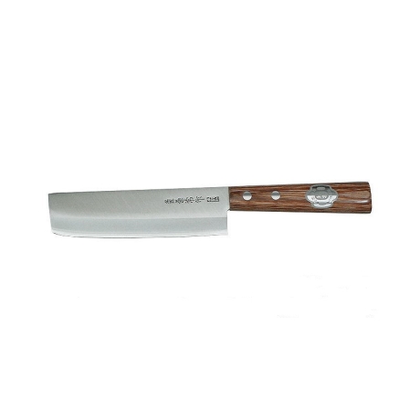 Kanetsune Hon-Warikomi 1000 mini-nakiri, 135 mm, HRC 59-60