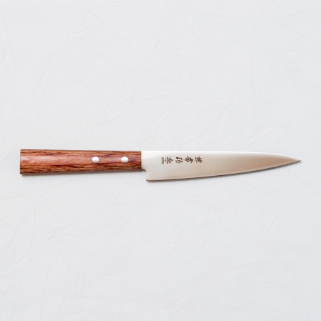 Kanetsune Hon-Warikomi 1000 маленький универсальный нож, 135 мм, HRC 58