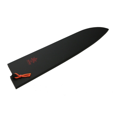 Чехол деревянный для ножей , черный, 240 мм gyuto