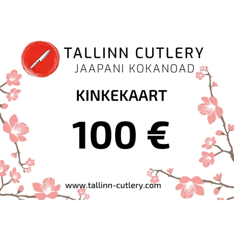 Tallinn Cutlery 100€ kinkekaart