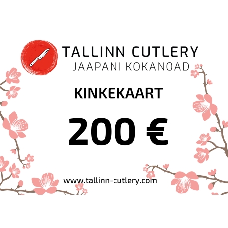 Tallinn Cutlery 200€ kinkekaart