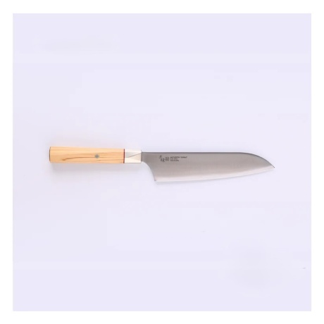 Mcusta Zanmai Beyond santoku knife, 180 mm, super aogami, HRC 65
