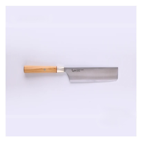 Mcusta Zanmai Beyond nakiri kitchen knife, 165 mm, super aogami, HRC 65