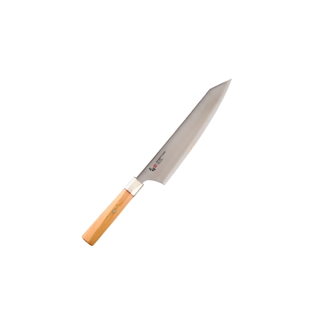 Mcusta Zanmai Beyond gyuto chef knife, 210 mm, super aogami, HRC 65