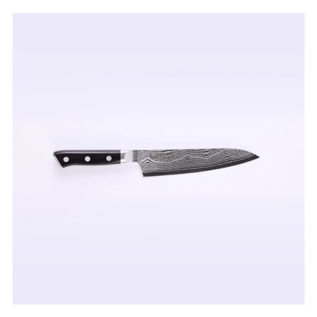 Mcusta Zanmai Classic Damascus Black Pakka gyuto chef knife, 180 mm