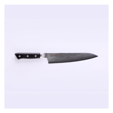 Mcusta Zanmai Classic Damascus chef knife, black, 210 mm