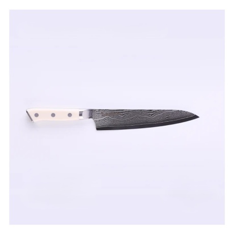 Mcusta Zanmai Classic Damascus chef knife, white, 210 mm