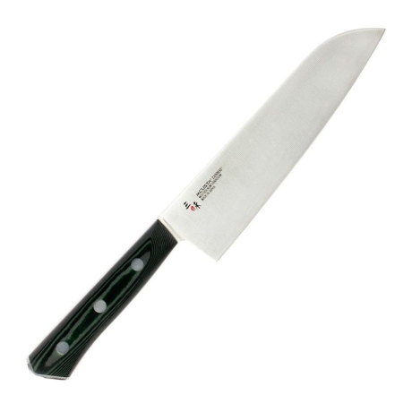 Mcusta Zanmai Forest Molybdenum santoku kokanuga, 180 mm