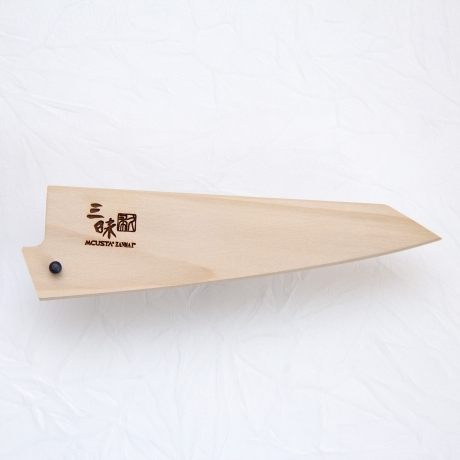 Mcusta Zanmai Чехол для ножей (saya) 145мм , деревянный