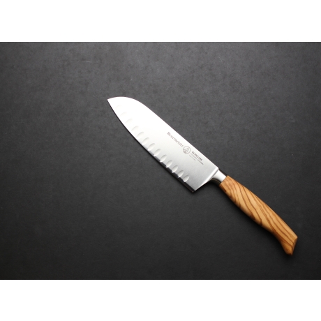 Messermeister Oliva Luxe 16,5 cm santoku nuga, HRC 58