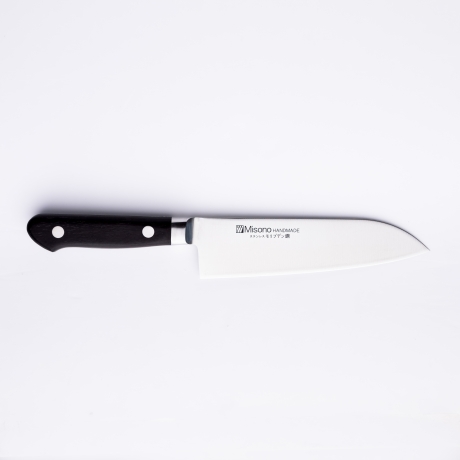 Misono Handmade японский поварский нож САНТОКУ, 180 мм