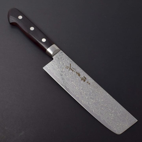 Sakai Takayuki 45 Mirror Damascus nakiri, 160 mm