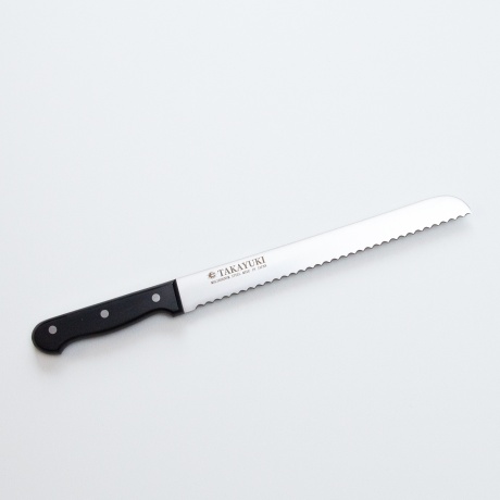 Sakai Takayuki bread knife, wooden handle 250 mm