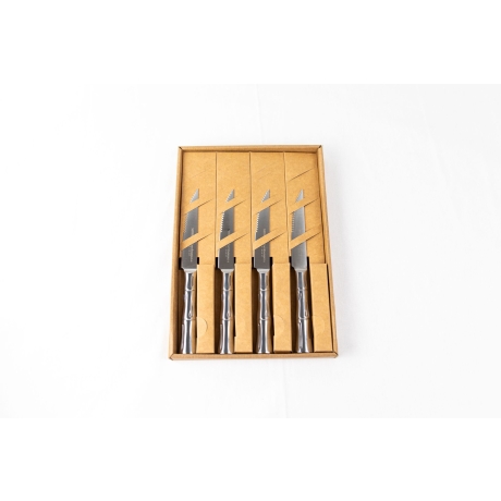 Samura Bamboo набор ножей для стейка, 4 шт
