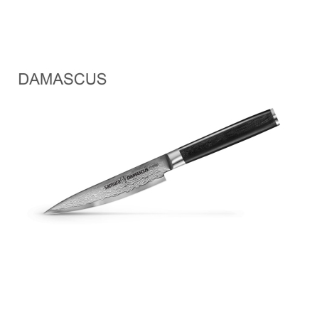 Samura Damascus маленький универсальный нож 125 мм, 61 HRC