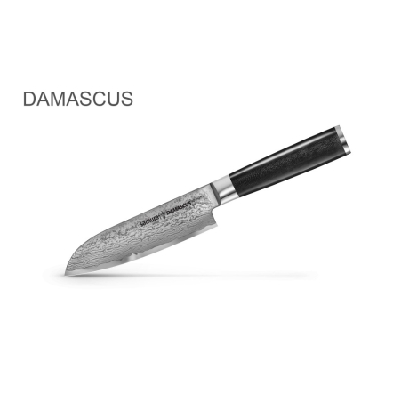 Samura Damascus поварский нож САНТОКУ 150 мм, 61 HRC