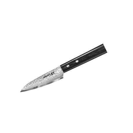 Samura DAMASCUS 67 овощной нож 98 мм, 67 слоев, 61 HRC