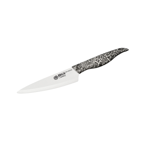 Керамический универсальный нож Samura Inca, 155 мм, белый