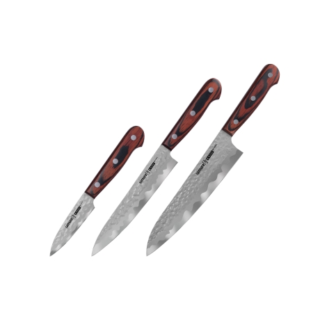 Комплект 3 ножей Samura Kaiju, HRC 59
