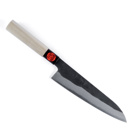 Shigeki Tanaka kuro gyuto 180mm, Blue 2, manoolia, HRC 61-62