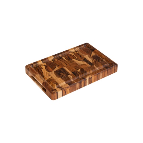 STOLF ristikiudu tiigipuust lõikelaud 30 X 20 X 3,2 CM