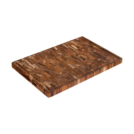 STOLF ristikiudu tiigipuust lõikelaud 58,5 X 38 X 3,2 CM