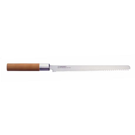 Senzo Japanese xебный нож 233 мм, 58 HRC