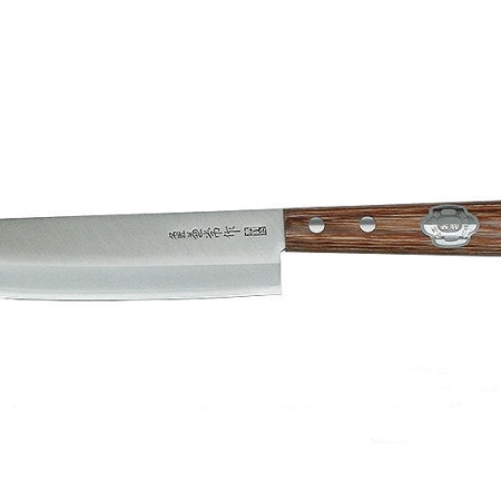 Kanetsune Hon-Warikomi mini-nakiri, 135 мм, HRC 59-60