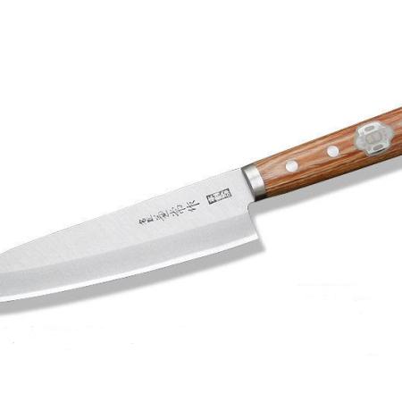 Kanetsune Hon-Warikomi 2000 шеф-нож ГЙУТО, 180 мм, HRC 61