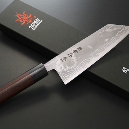 Kanetsune Zen-Bokashi нож KIRITSUKE, 170 мм, 11 слоев, 61-62 HRC