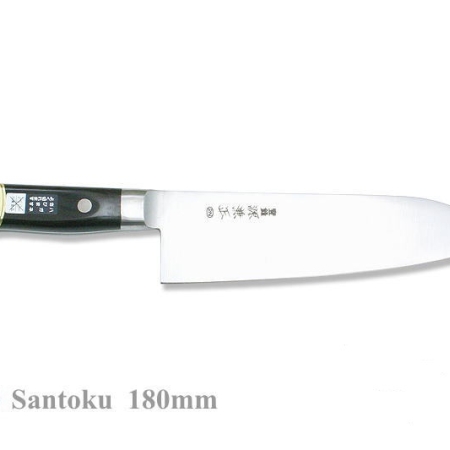 Minamoto Kanemasa японский поварский нож САНТОКУ, 180 мм, 59-60 HRC