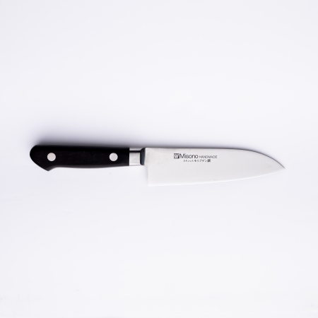 Misono Handmade kokanuga santoku, 140 mm