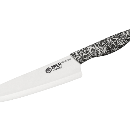Керамический нож Samura Inca, 187 мм, белый