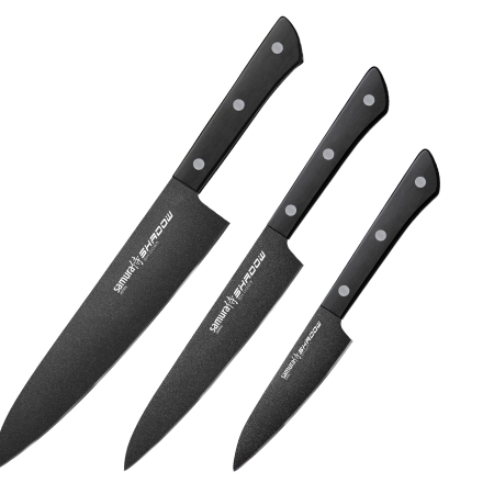 Комплект 3 ножей Samura SHADOW