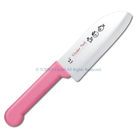 TOJIRO Kinder Park кухонный нож для детей, 120 мм, розовый